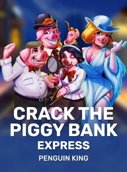 Crack the Piggy Bank Express Spielkachel
